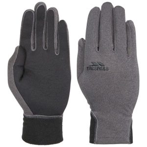 TRESPASS ATHERTON TOUCHSCREEN GLOVE Carbon Marl guanto termico stretch