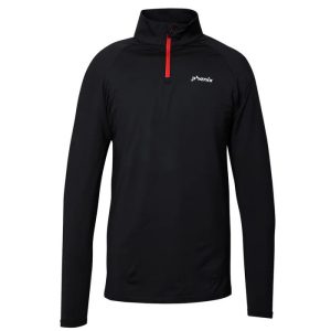 PHENIX THUNDERBOLT 1/2 ZIP TEE Black Sottogiacca sci mezza zip Uomo